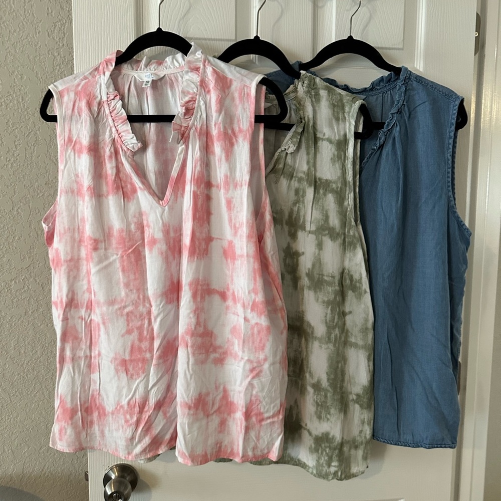 Time & Tru sleeveless tops XXL